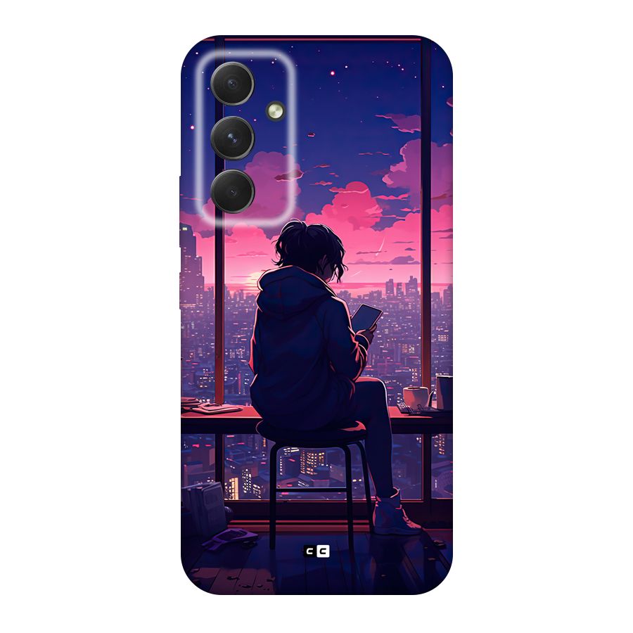 Alone Anime Back Case for Galaxy A54
