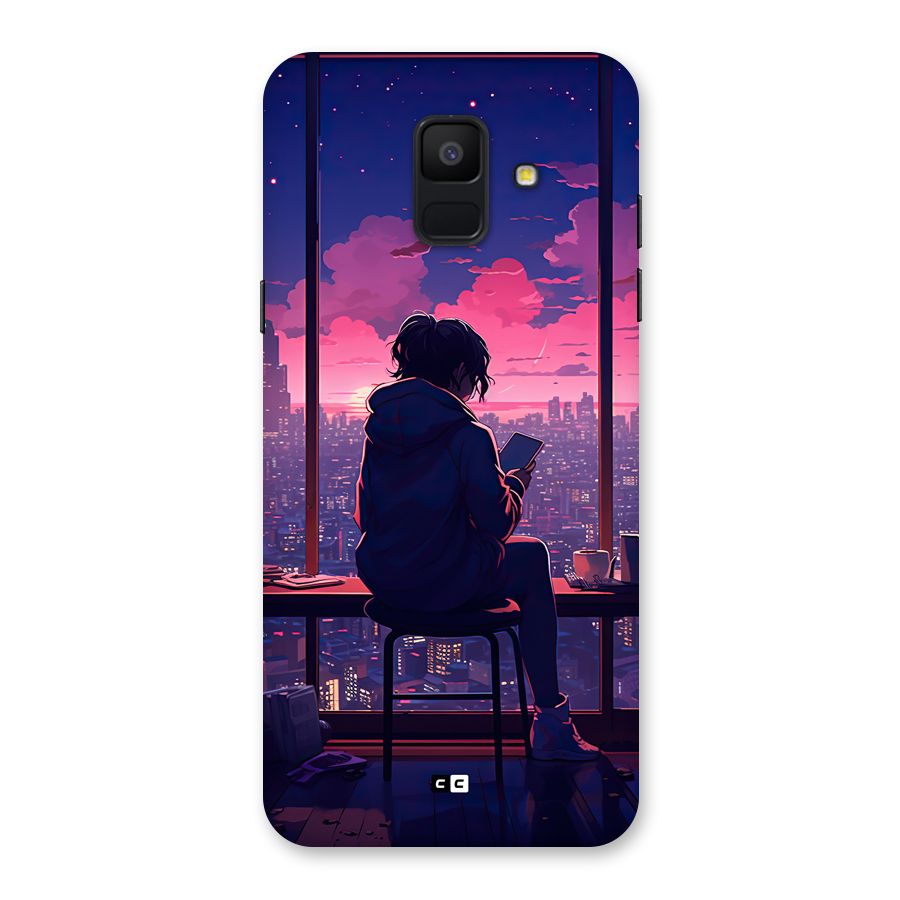 Alone Anime Back Case for Galaxy A6 (2018)