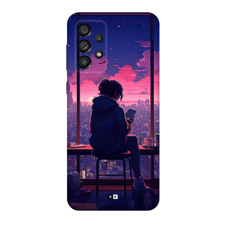 Alone Anime Back Case for Galaxy A73 5G