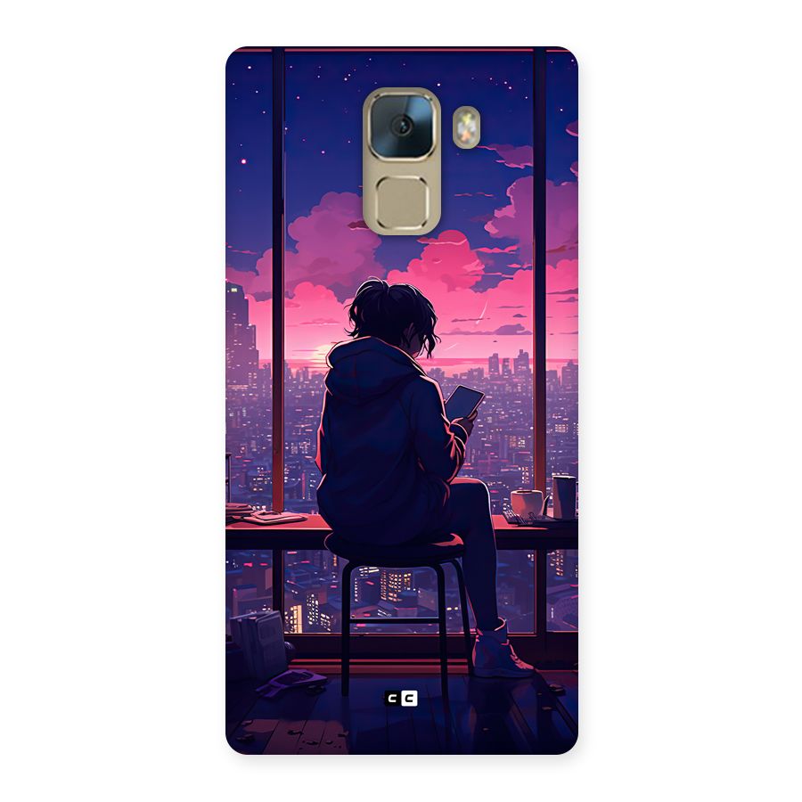 Alone Anime Back Case for Honor 7