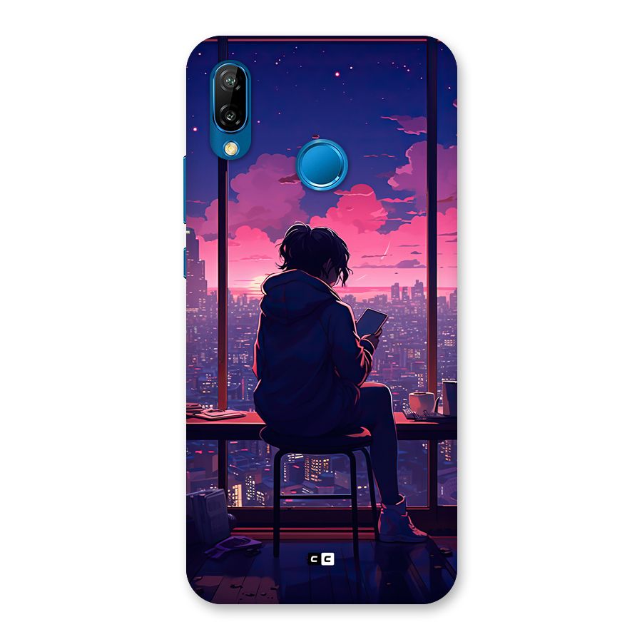 Alone Anime Back Case for Huawei P20 Lite