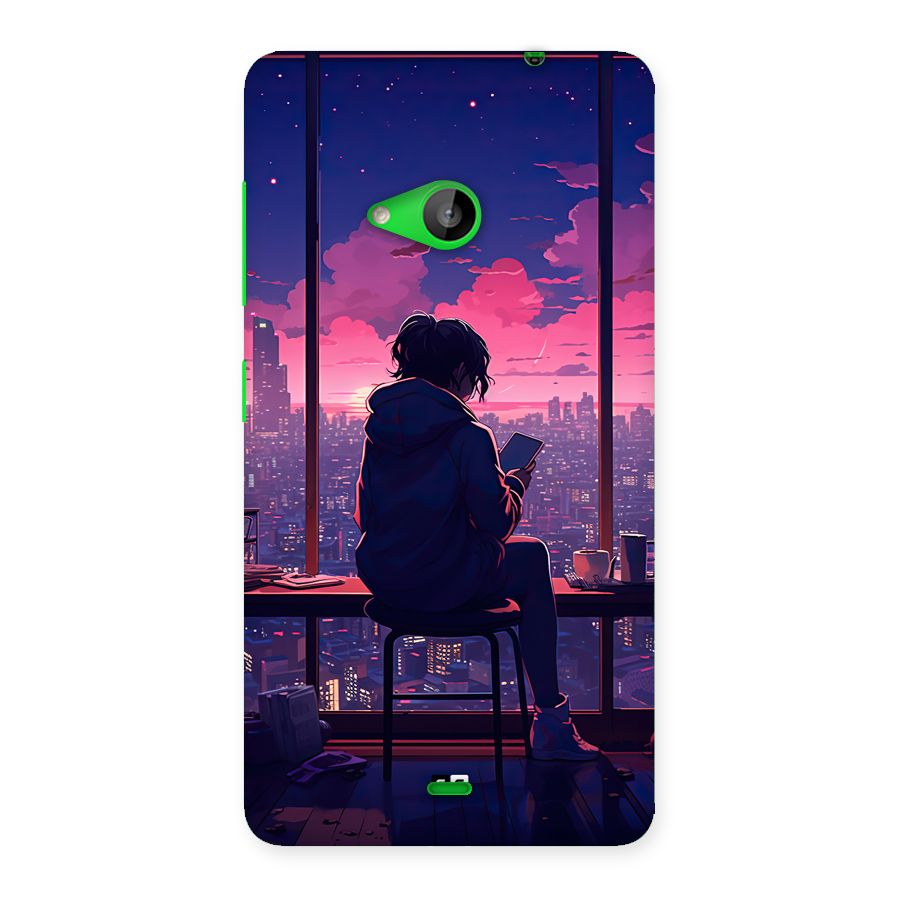 Alone Anime Back Case for Lumia 535