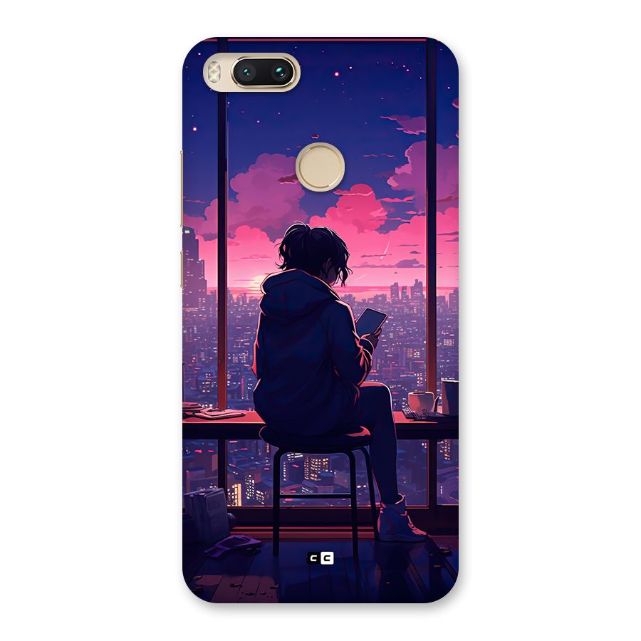 Alone Anime Back Case for Mi A1