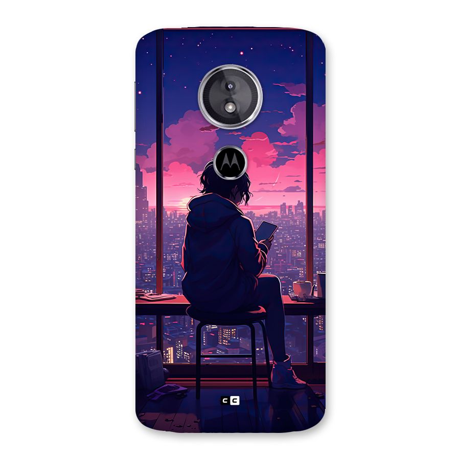 Alone Anime Back Case for Moto E5