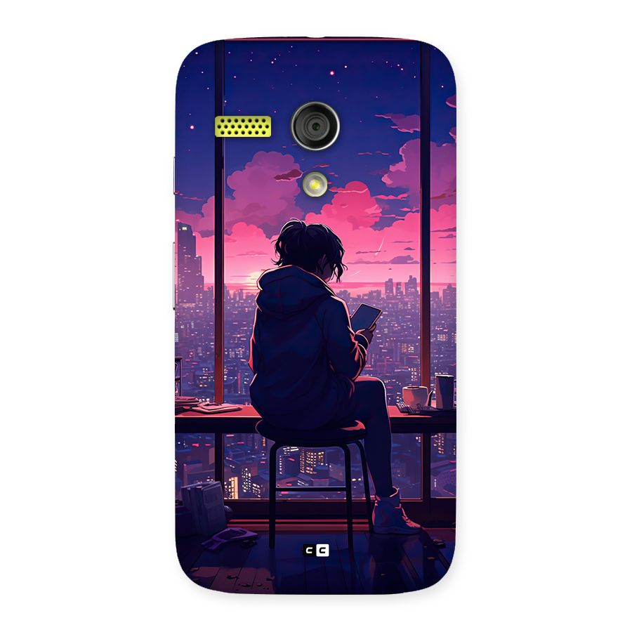 Alone Anime Back Case for Moto G