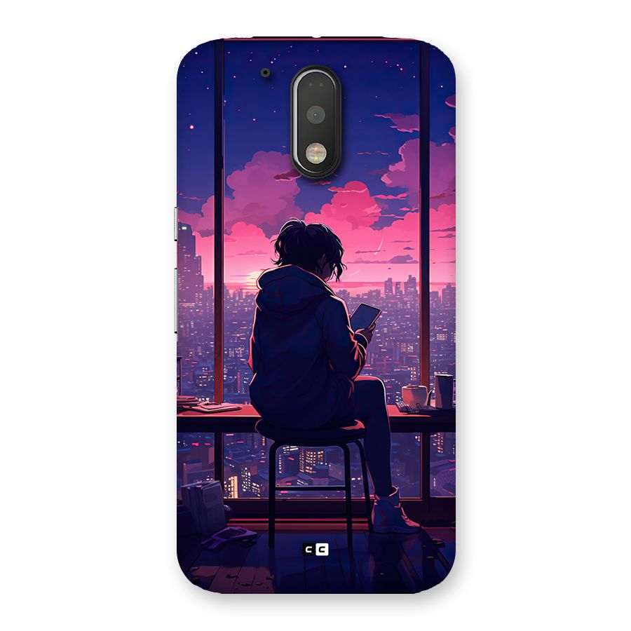 Alone Anime Back Case for Moto G4