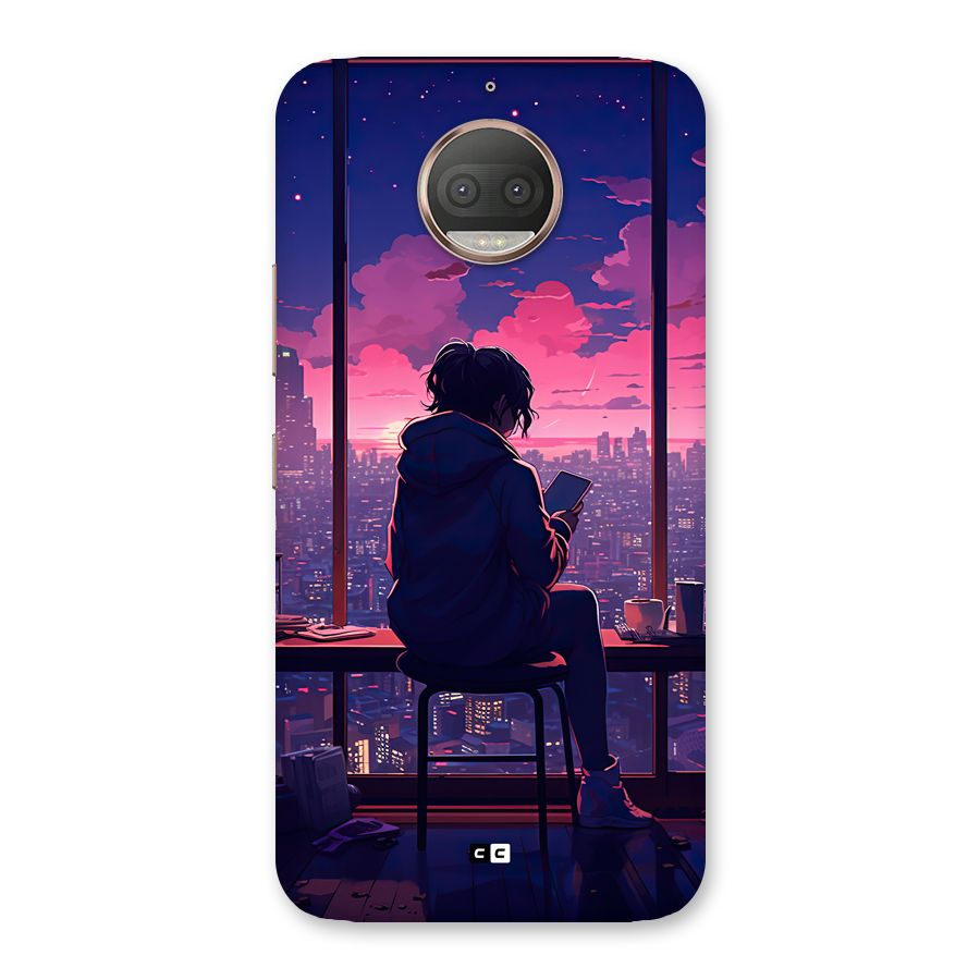 Alone Anime Back Case for Moto G5s Plus