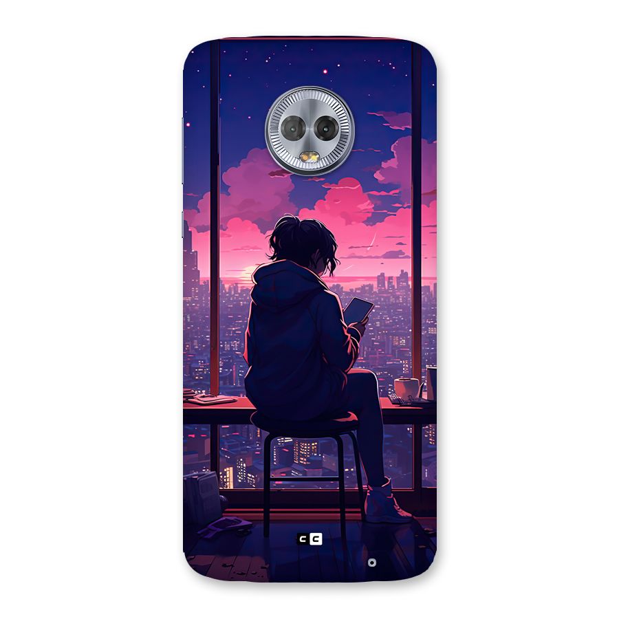 Alone Anime Back Case for Moto G6 Plus