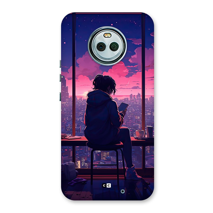 Alone Anime Back Case for Moto X4