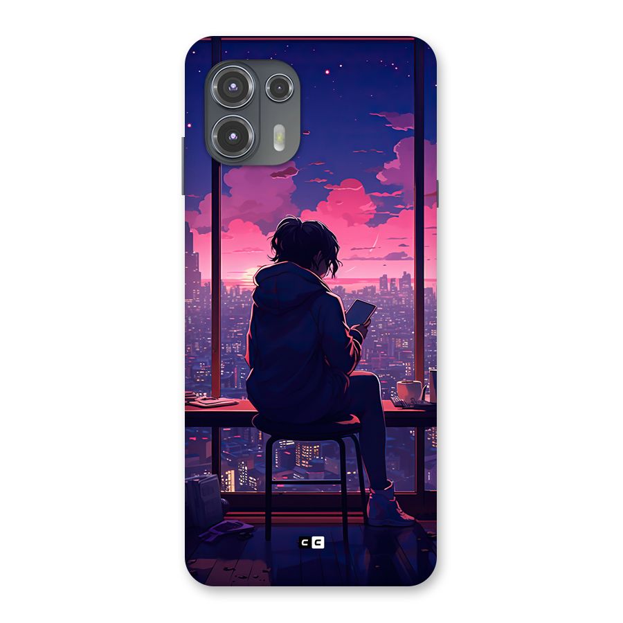 Alone Anime Back Case for Motorola Edge 20 Fusion