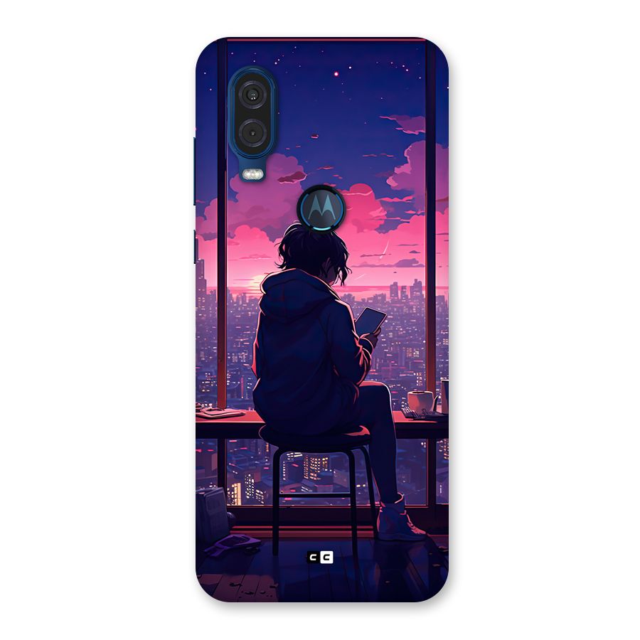 Alone Anime Back Case for Motorola One Vision