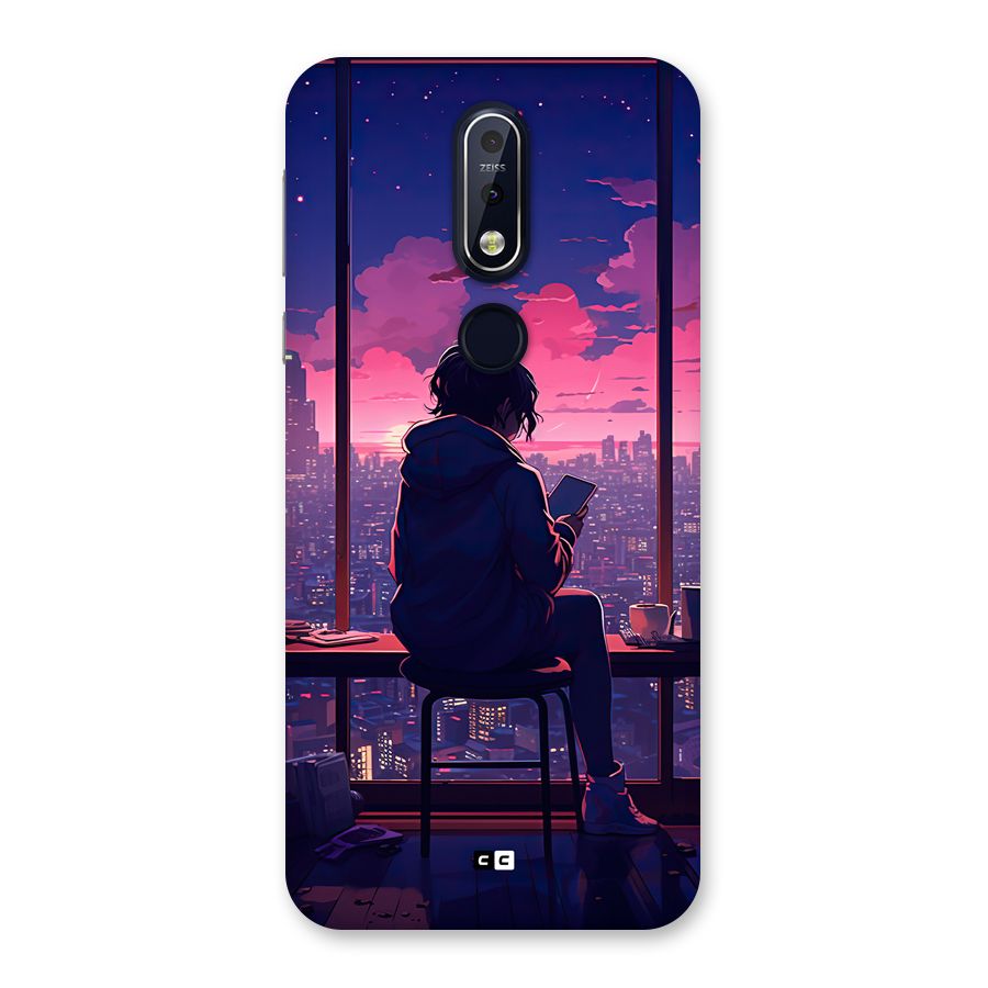 Alone Anime Back Case for Nokia 7.1