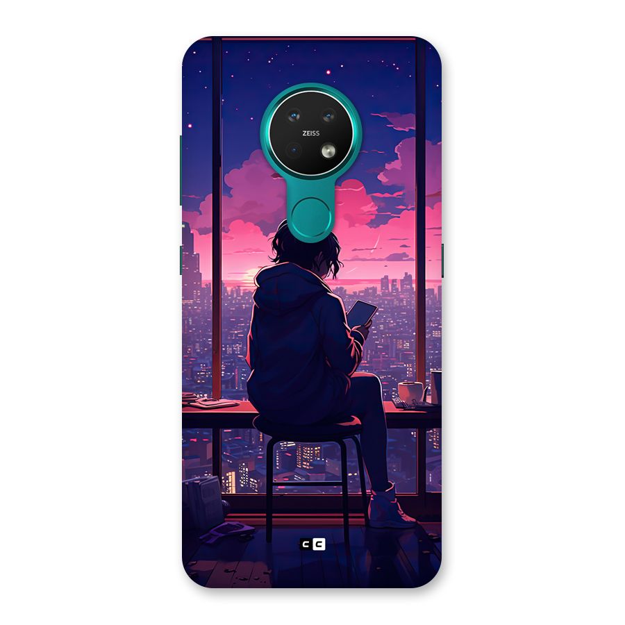 Alone Anime Back Case for Nokia 7.2