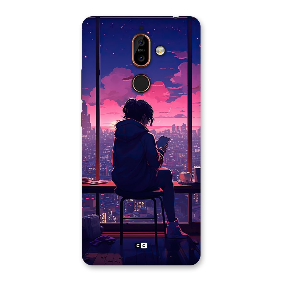 Alone Anime Back Case for Nokia 7 Plus