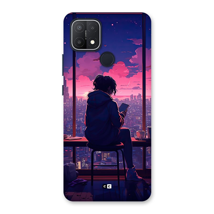 Alone Anime Back Case for Oppo A15