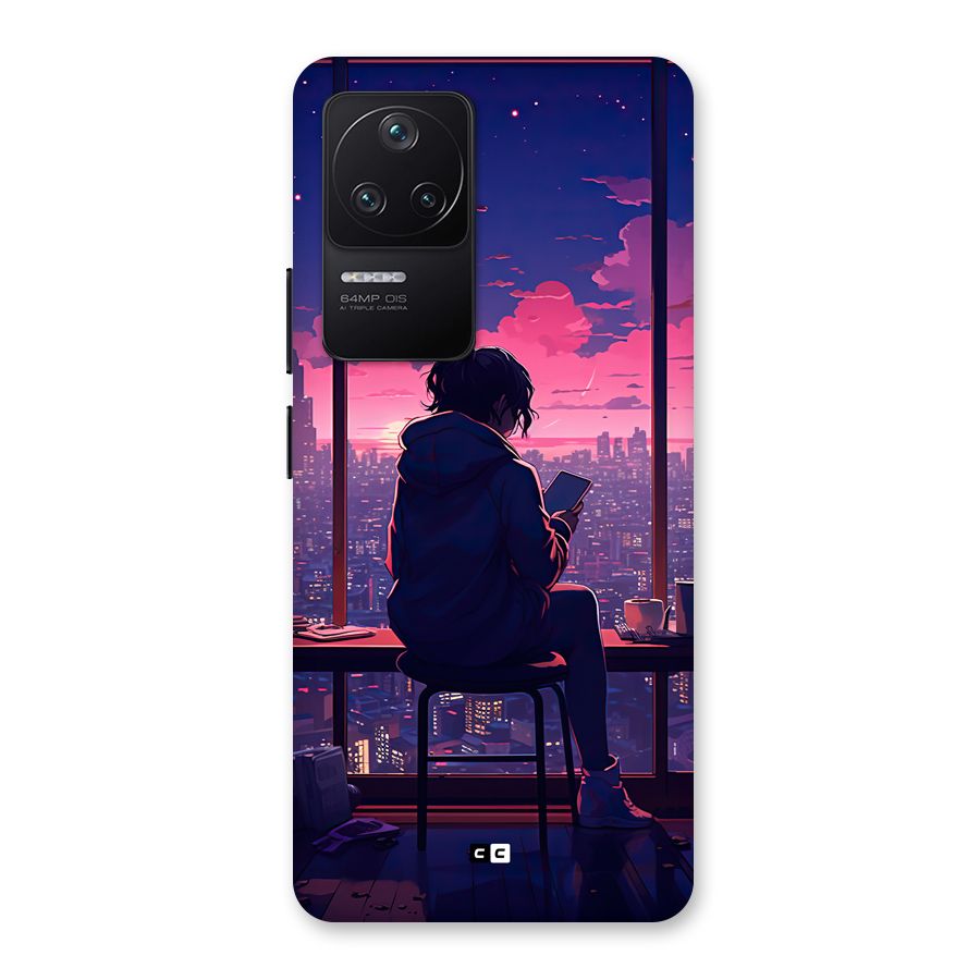 Alone Anime Back Case for Poco F4 5G
