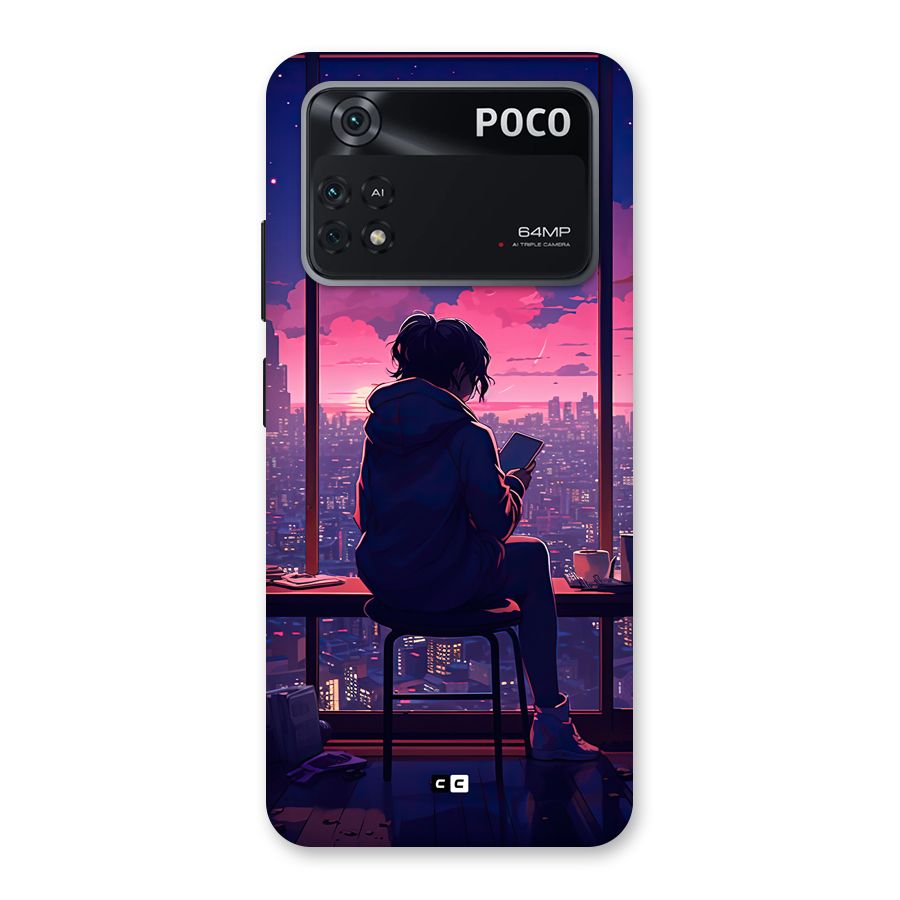 Alone Anime Back Case for Poco M4 Pro 4G