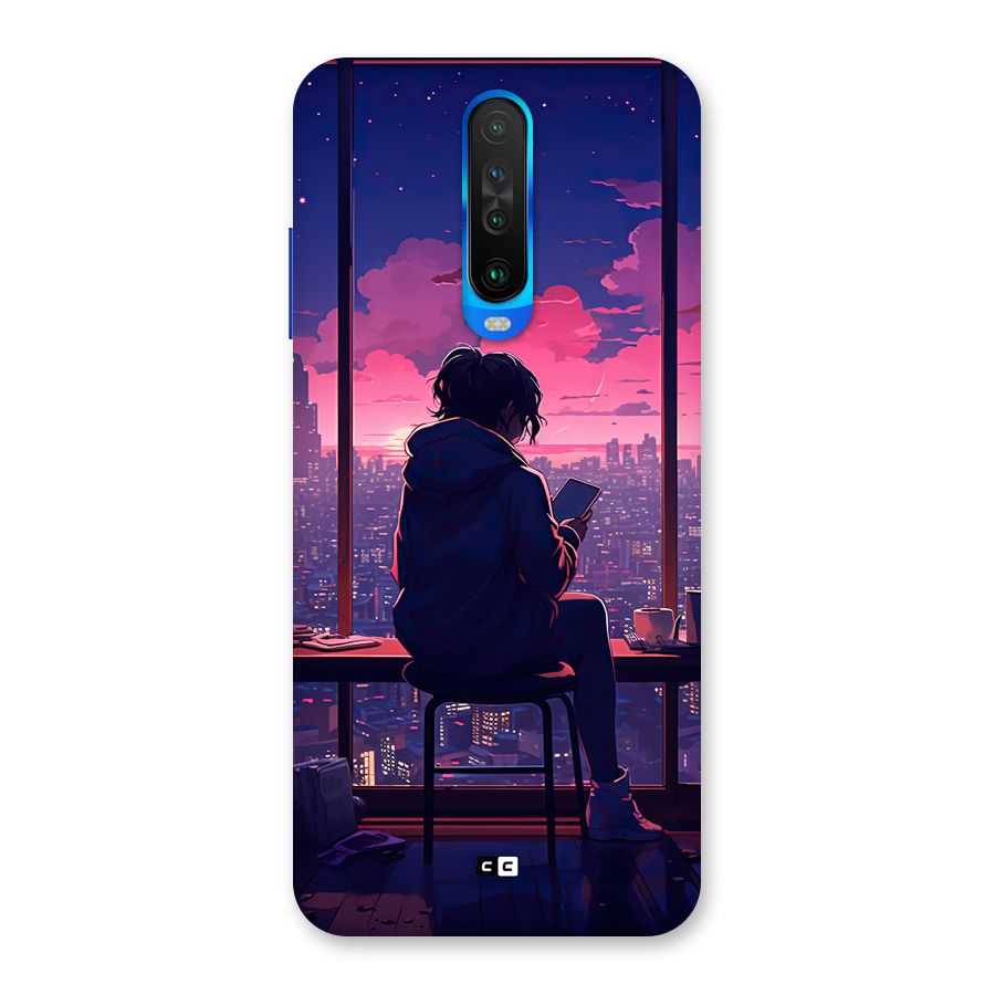 Alone Anime Back Case for Poco X2