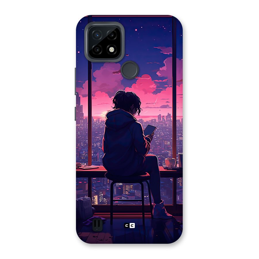 Alone Anime Back Case for Realme C21