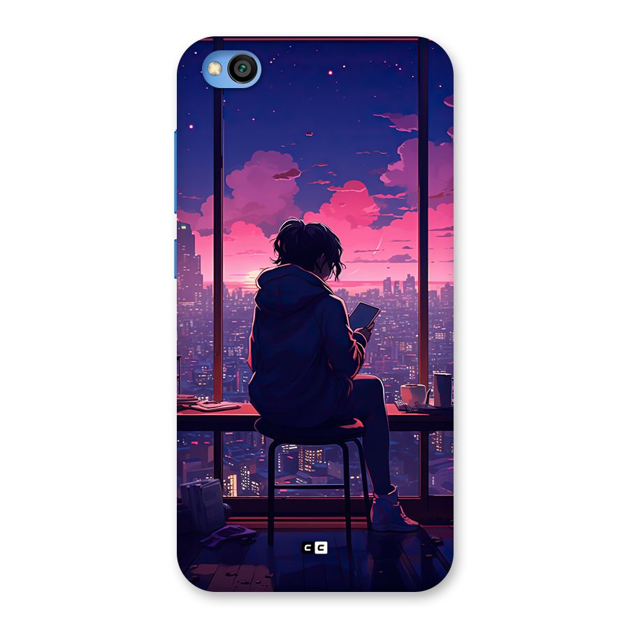 Alone Anime Back Case for Redmi Go