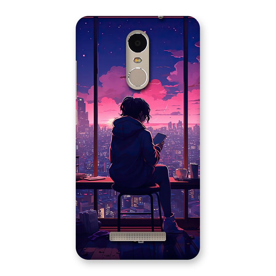 Alone Anime Back Case for Redmi Note 3