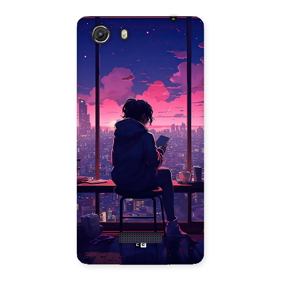 Alone Anime Back Case for Unite 3