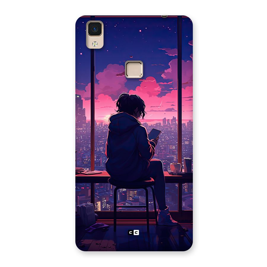 Alone Anime Back Case for V3 Max