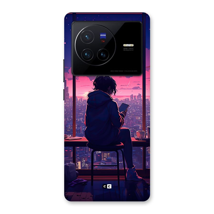 Alone Anime Back Case for Vivo X80