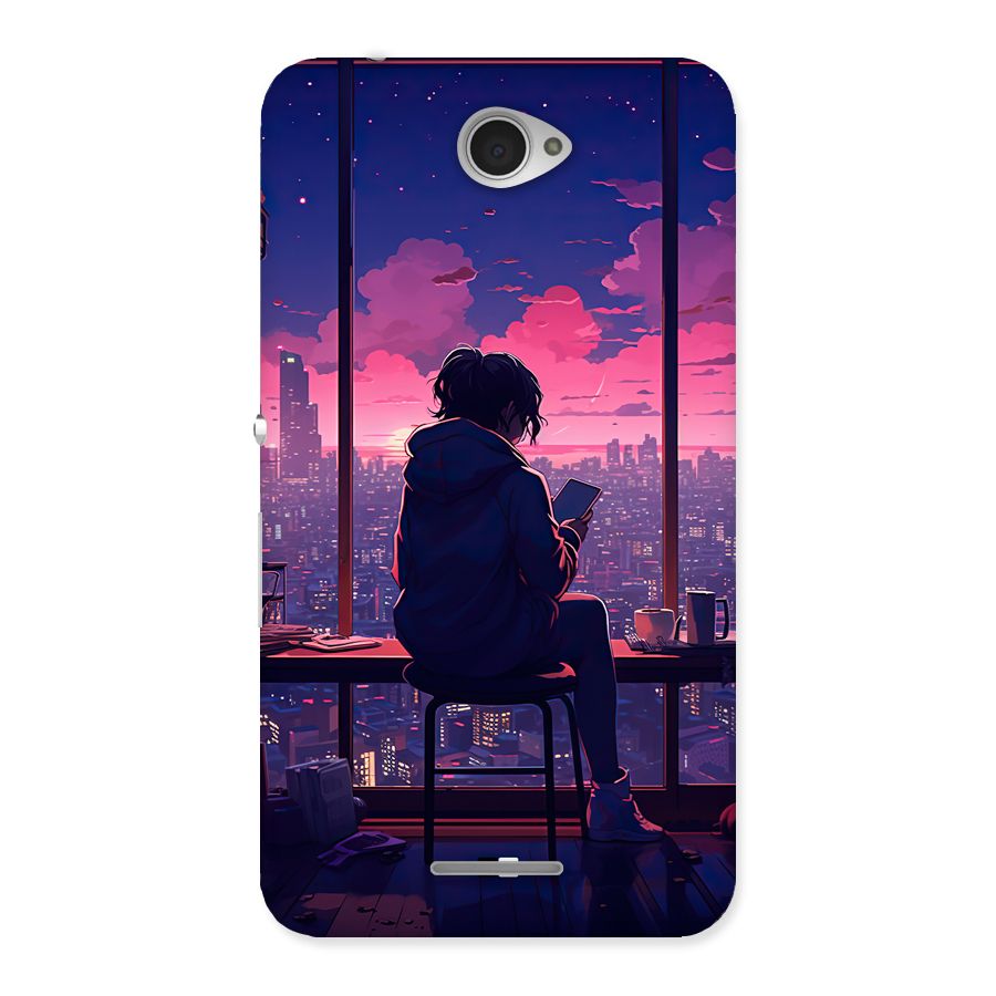 Alone Anime Back Case for Xperia E4