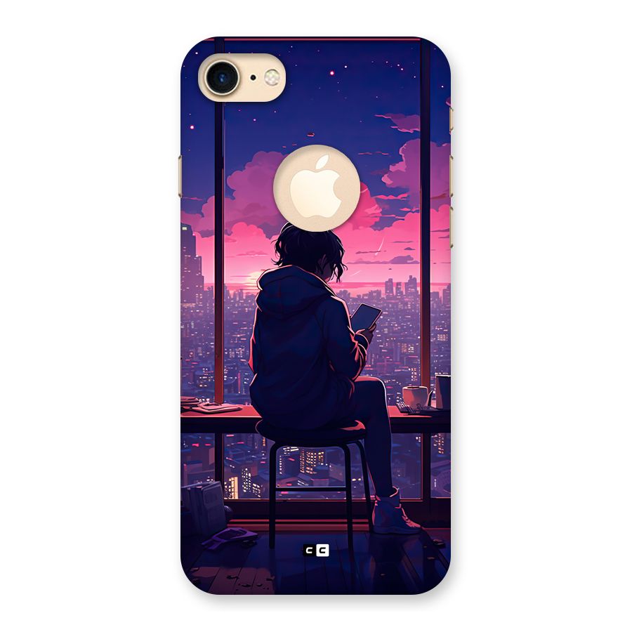 Alone Anime Back Case for iPhone 7 Logo Cut
