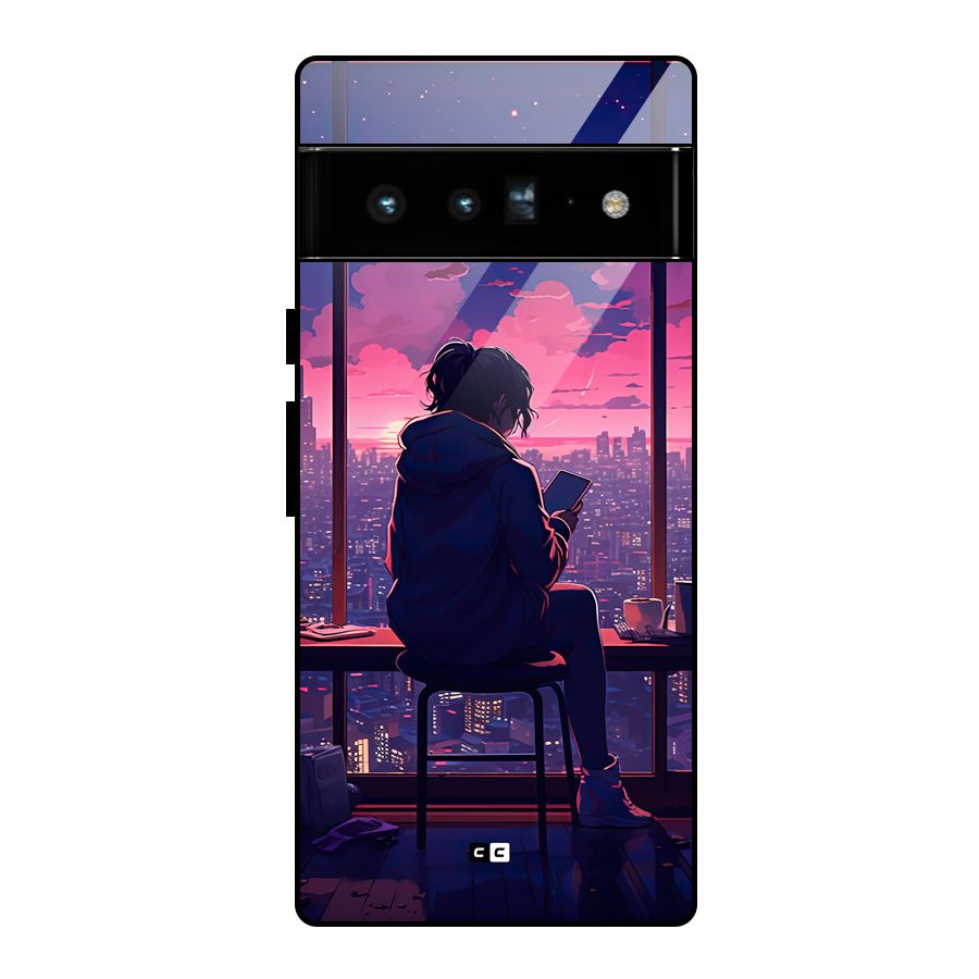 Alone Anime Glass Back Case for Google Pixel 6 Pro