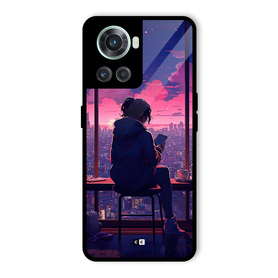 Alone Anime Glass Back Case for OnePlus 10R