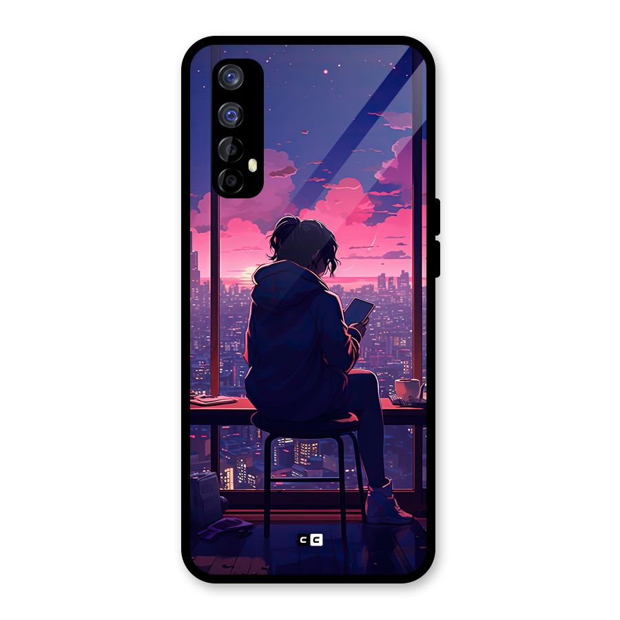 Alone Anime Glass Back Case for Realme Narzo 20 Pro