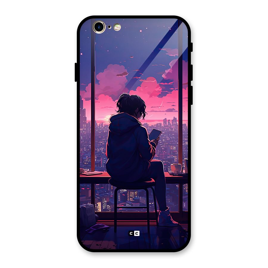 Alone Anime Glass Back Case for iPhone 6 6S