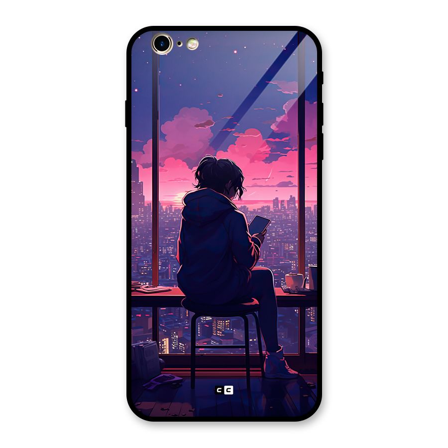 Alone Anime Glass Back Case for iPhone 6 Plus 6S Plus