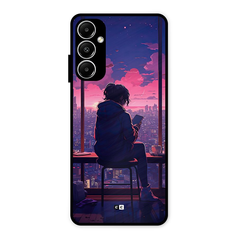 Alone Anime Metal Back Case for Galaxy A05s