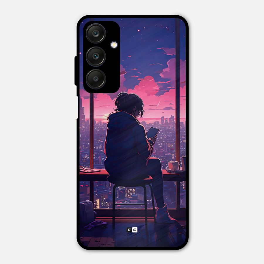Alone Anime Metal Back Case for Galaxy A25 5G