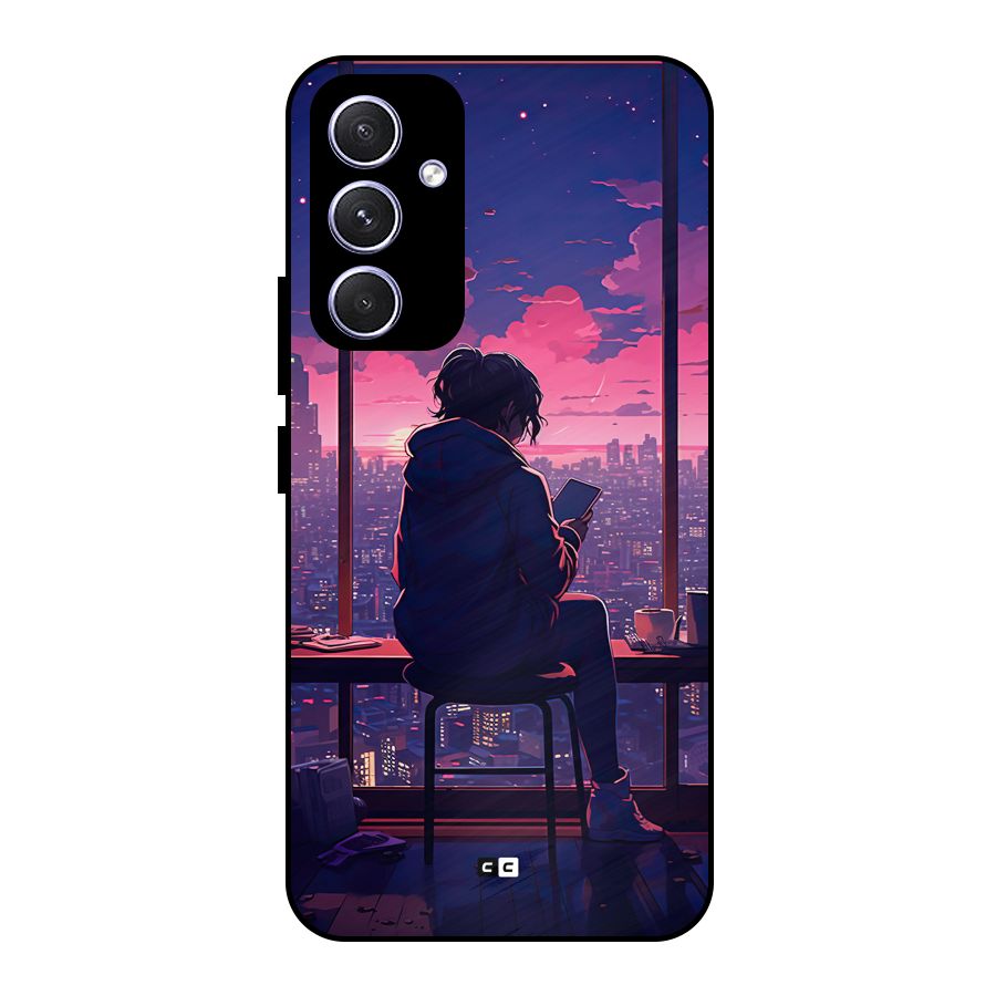 Alone Anime Metal Back Case for Galaxy A54
