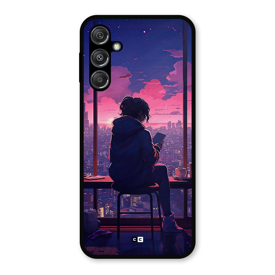 Alone Anime Metal Back Case for Galaxy M34 5G