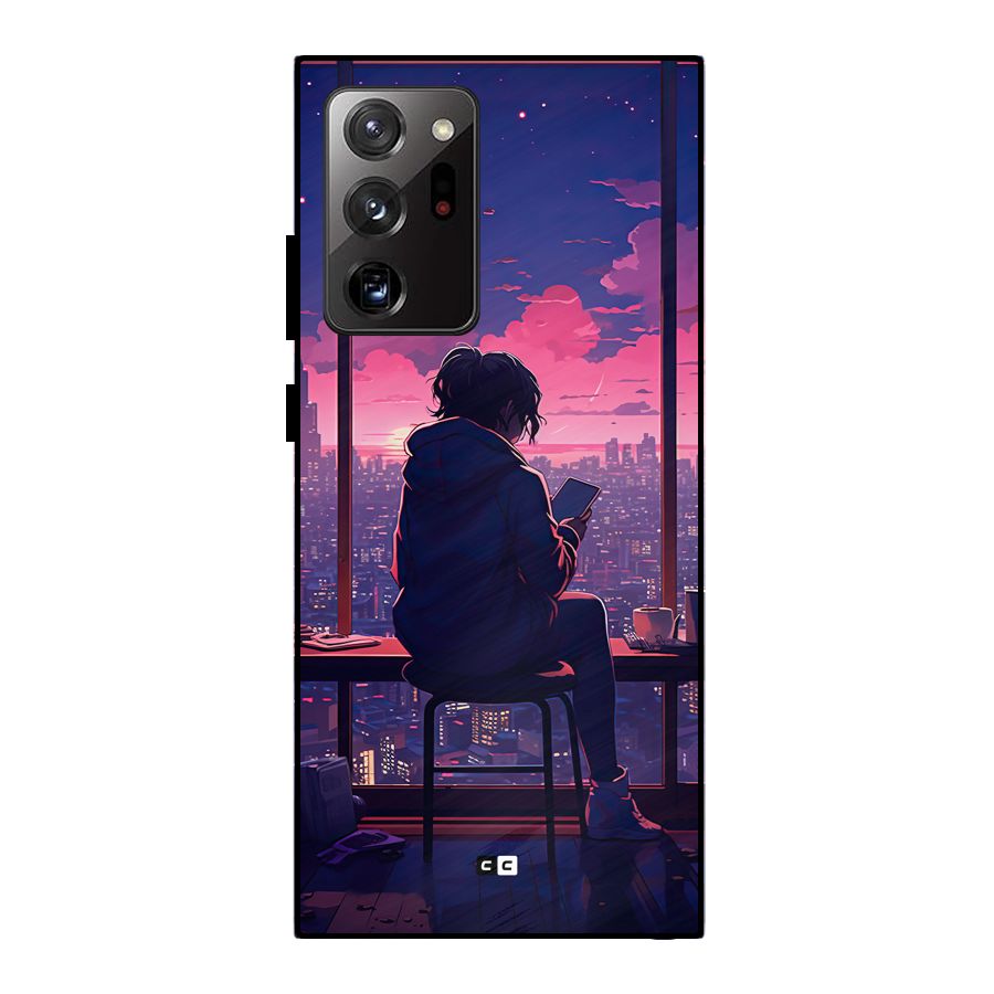 Alone Anime Metal Back Case for Galaxy Note 20 Ultra 5G