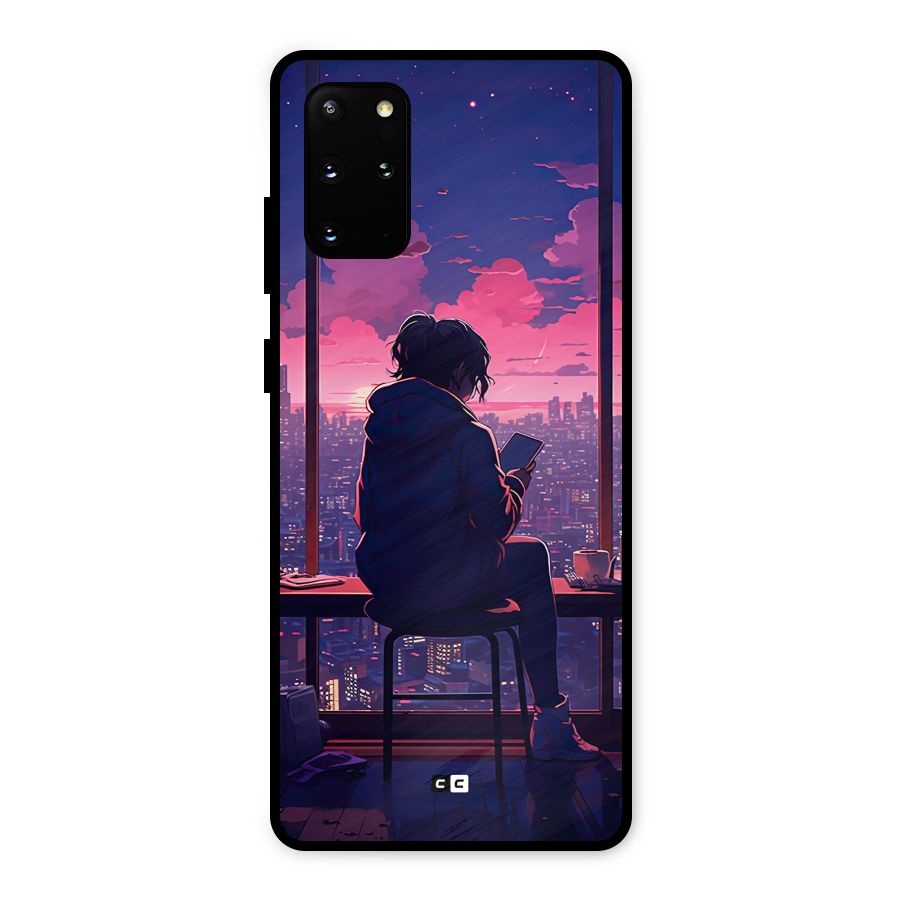 Alone Anime Metal Back Case for Galaxy S20 Plus