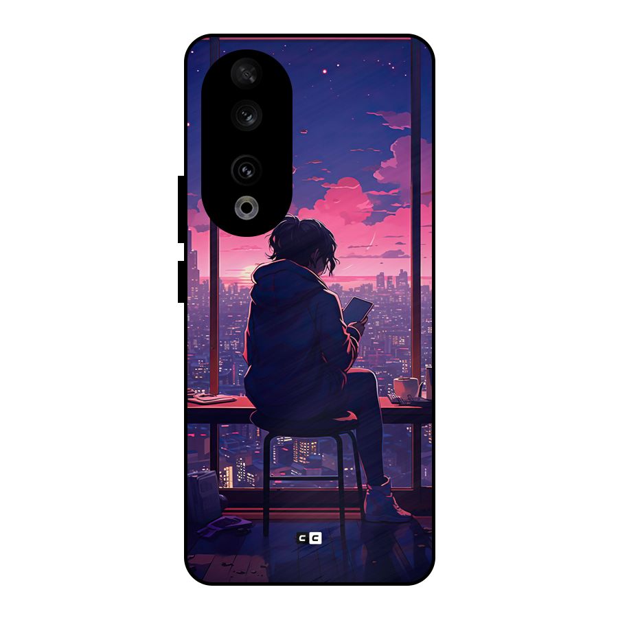 Alone Anime Metal Back Case for Honor 90