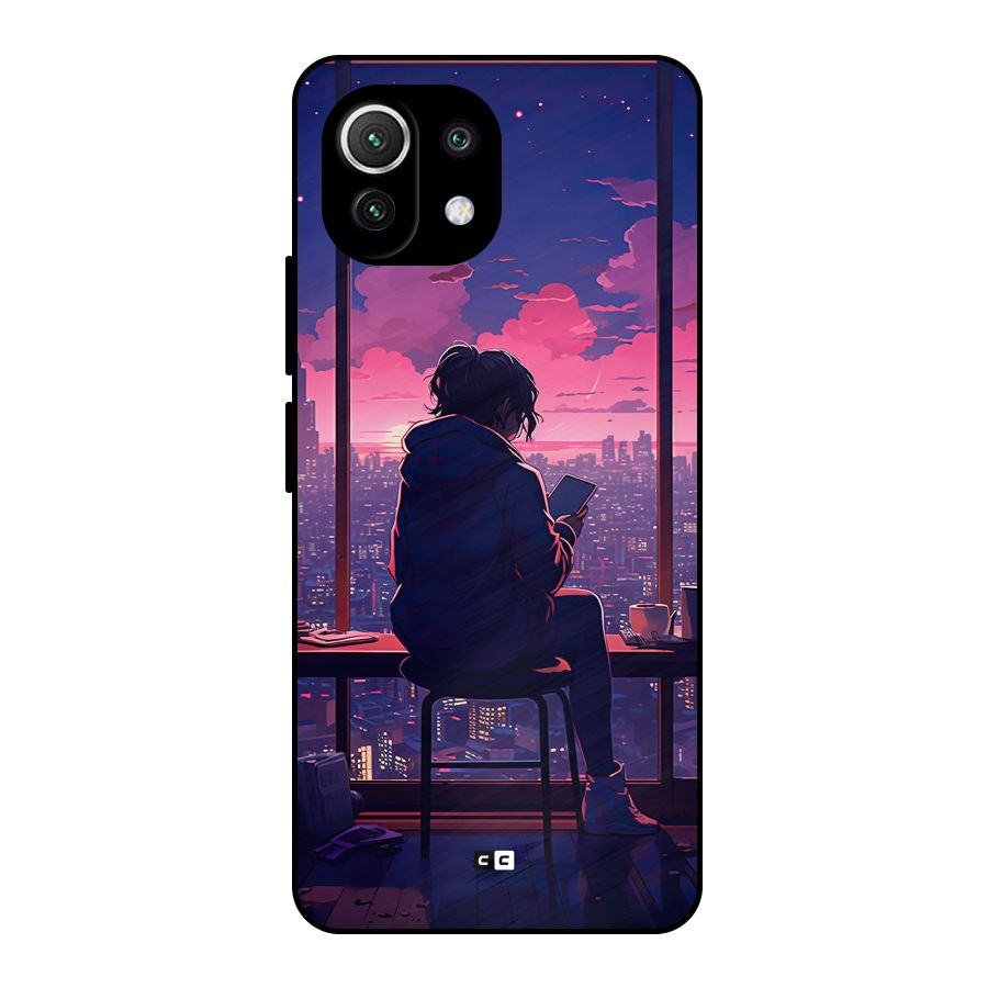 Alone Anime Metal Back Case for Mi 11 Lite NE 5G