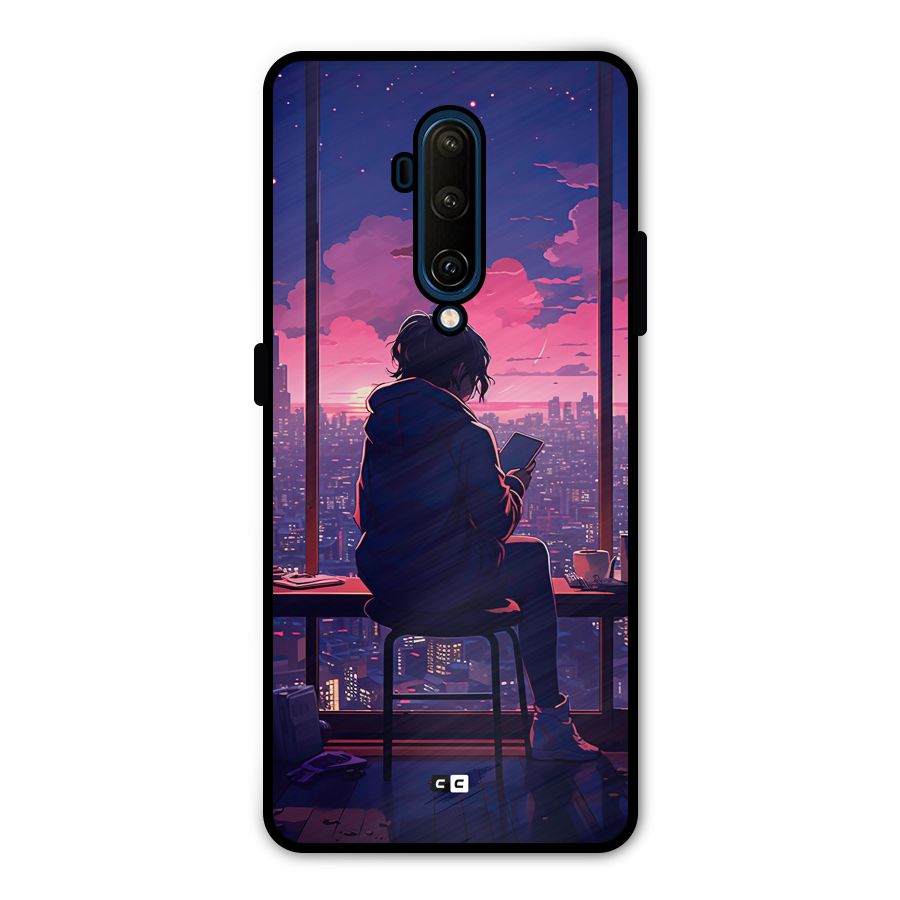 Alone Anime Metal Back Case for OnePlus 7T Pro