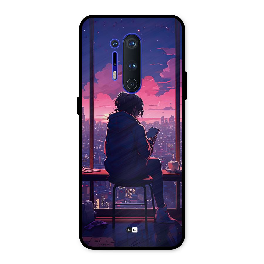 Alone Anime Metal Back Case for OnePlus 8 Pro