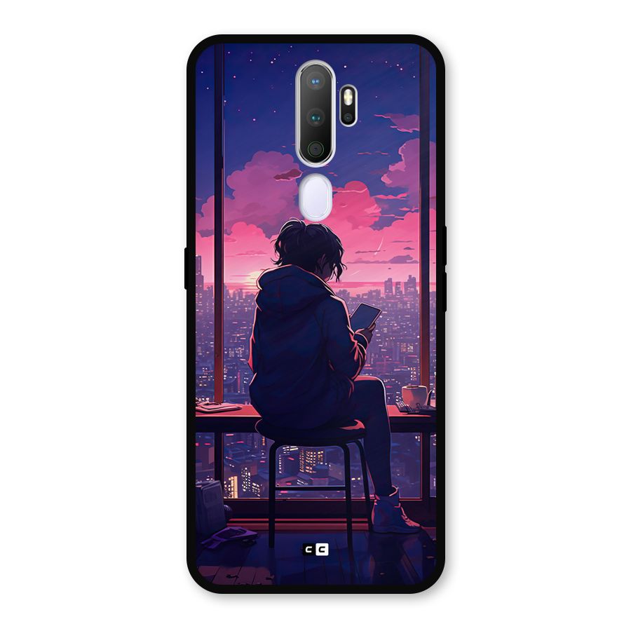 Alone Anime Metal Back Case for Oppo A5 (2020)