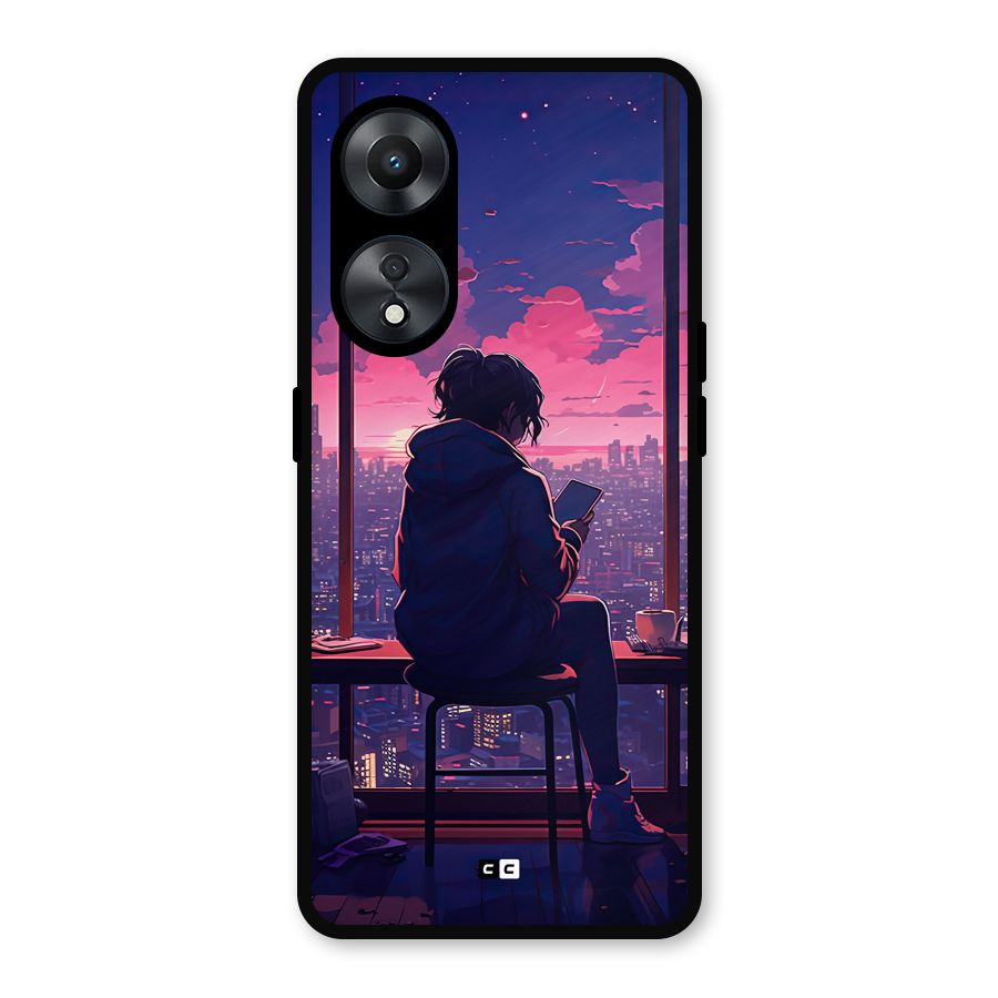 Alone Anime Metal Back Case for Oppo A78