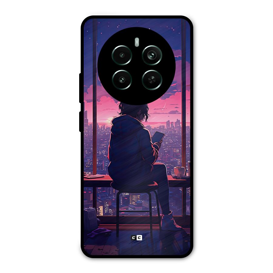 Alone Anime Metal Back Case for Realme 12 Plus