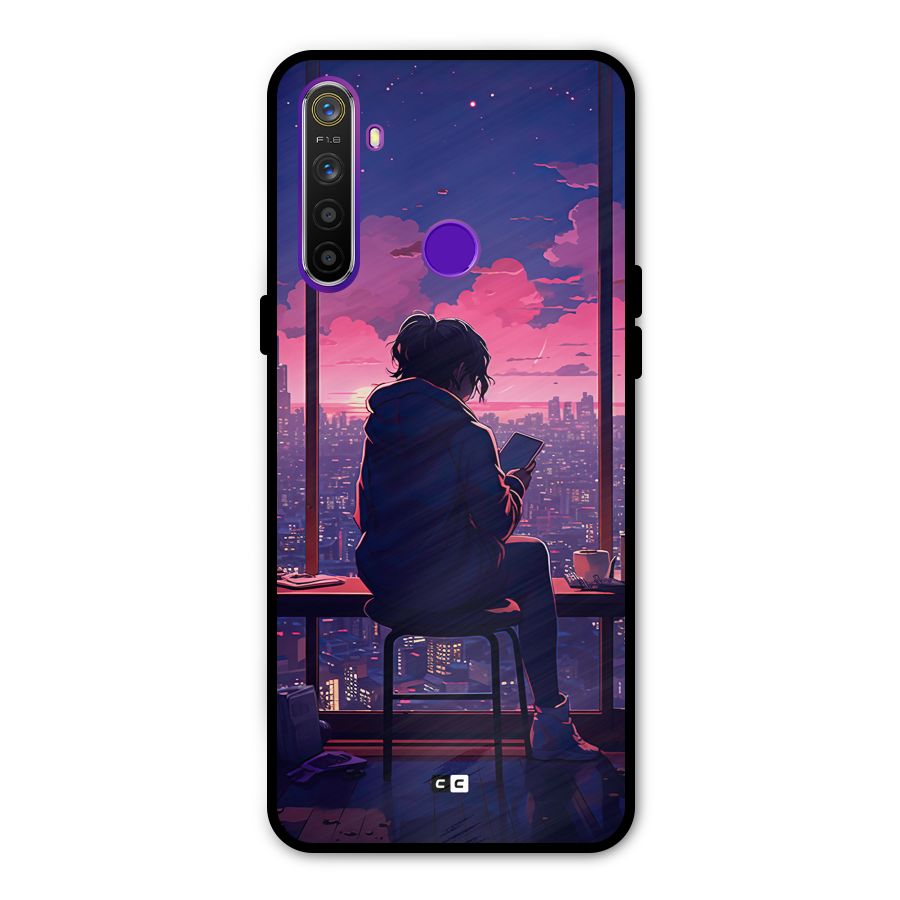 Alone Anime Metal Back Case for Realme 5