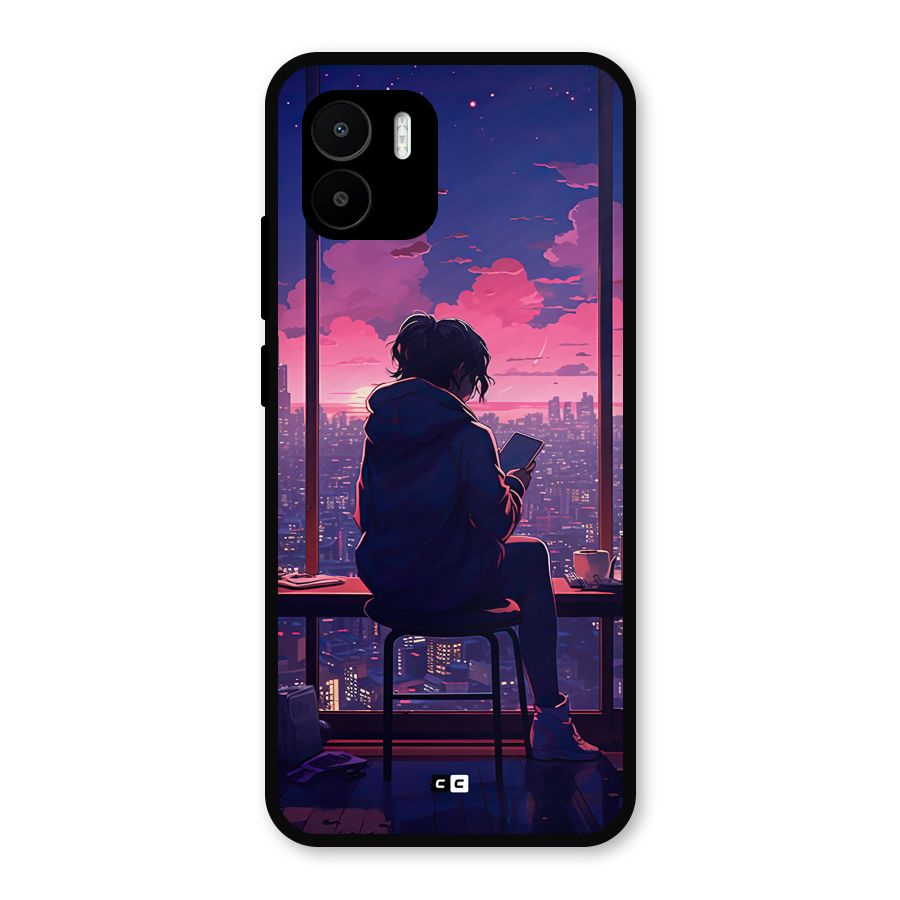 Alone Anime Metal Back Case for Redmi A1